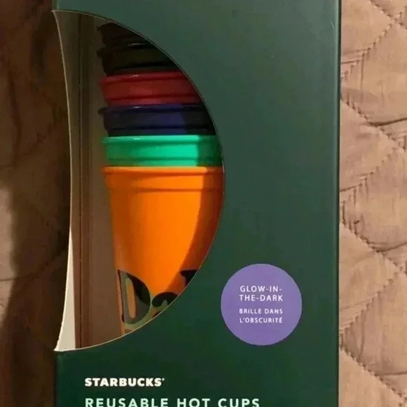 Starbucks Limited Edition Halloween Reusable Hot Cups Set 2021 - Picture 3 of 5